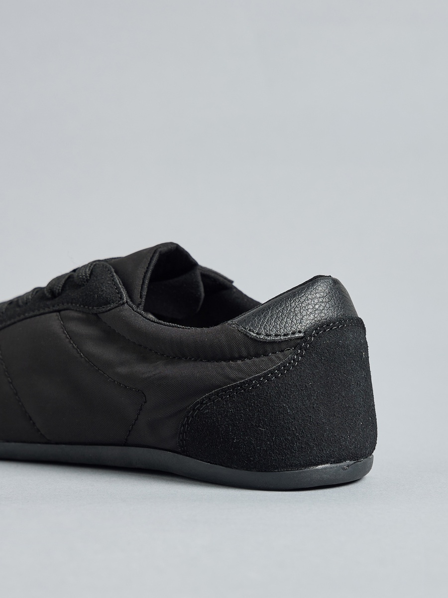 Panelled Lace-Up Shoes