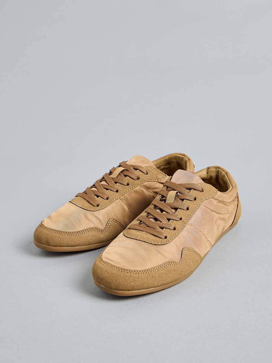 Panelled Lace-Up Shoes