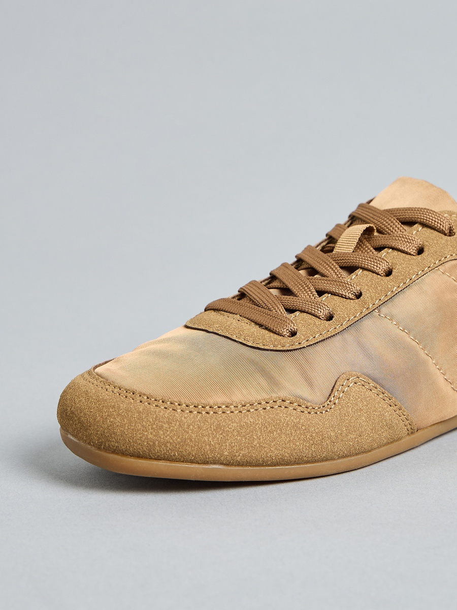 Panelled Lace-Up Shoes