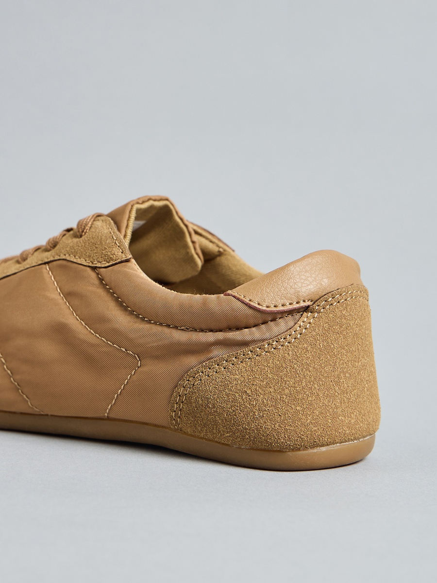 Panelled Lace-Up Shoes
