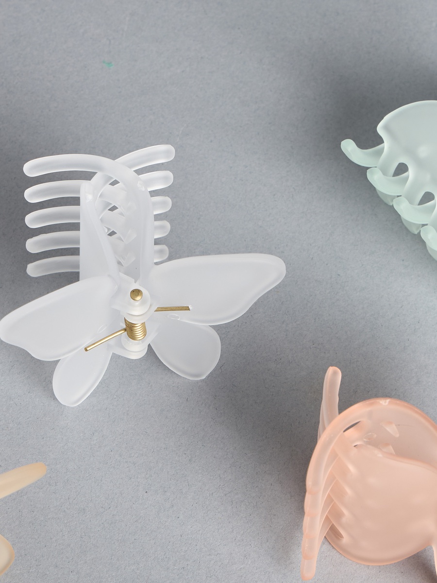 Pack of 4 - Butterfly Hair Clamp