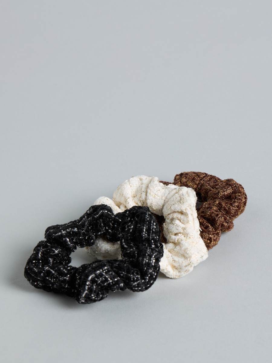 Pack of 3 - Textured Hair Scrunchie