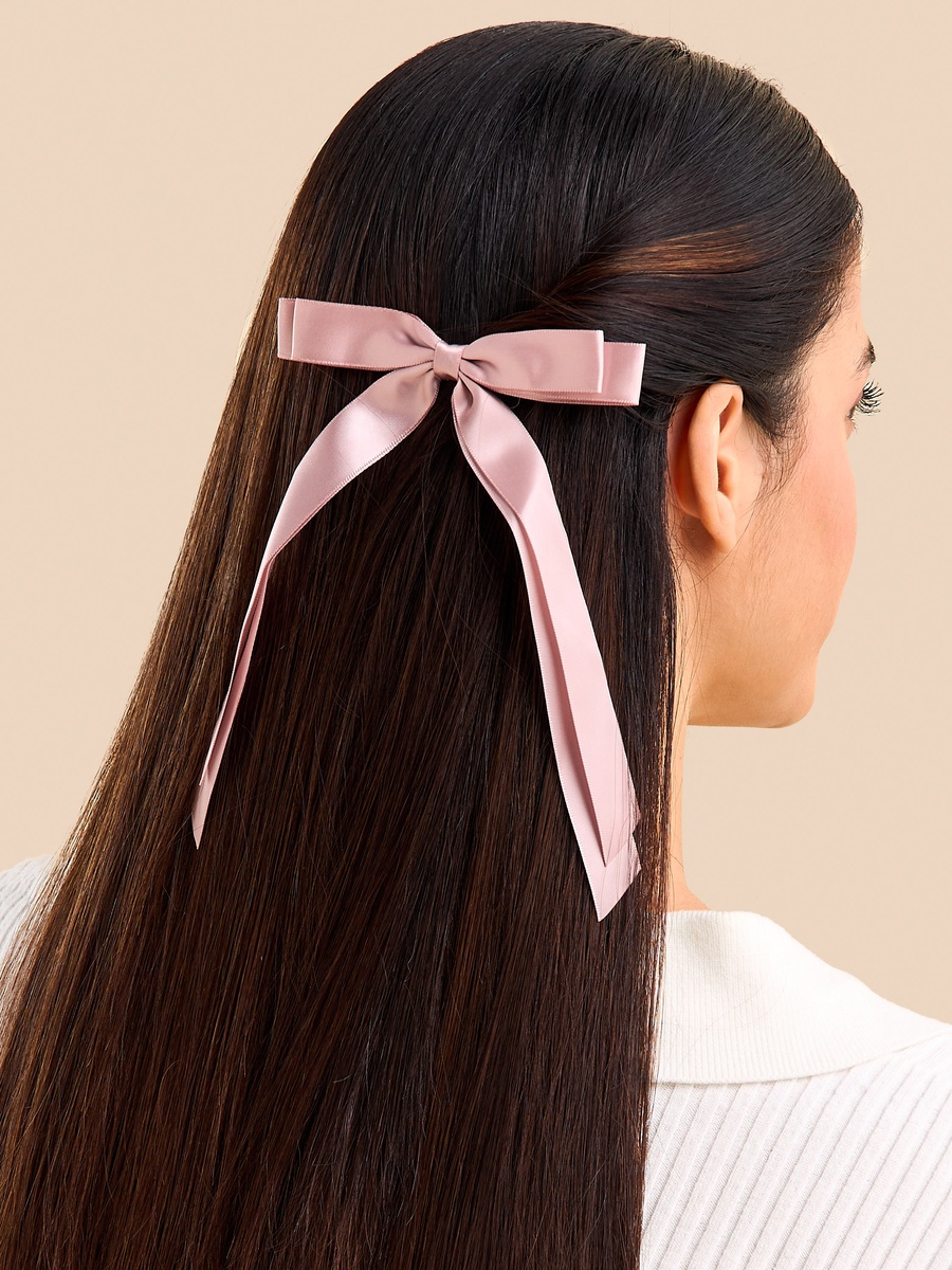 Pack of 3 - Plain Bow Hair Clip
