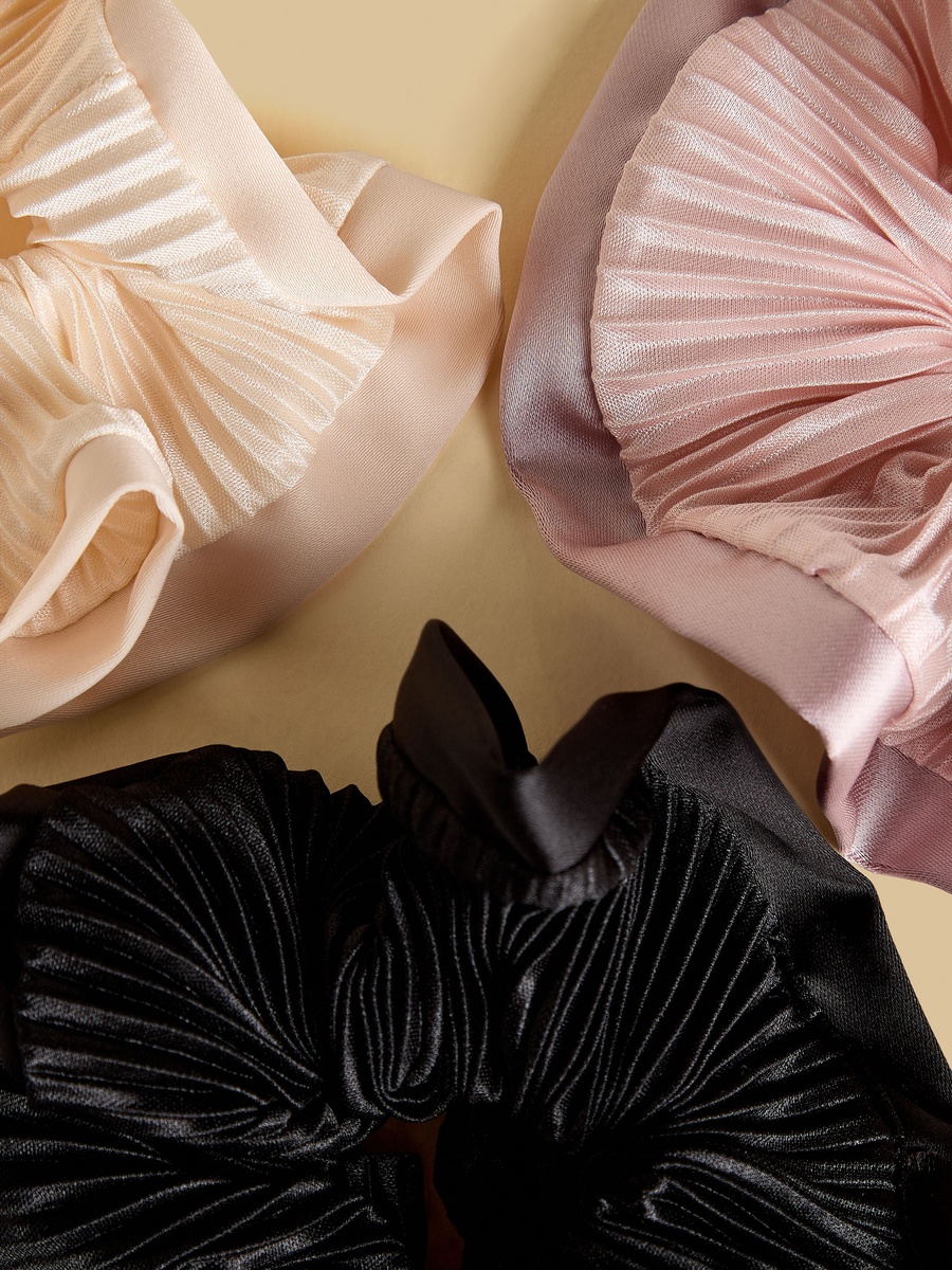 Pack of 3 - Textured Hair Scrunchie