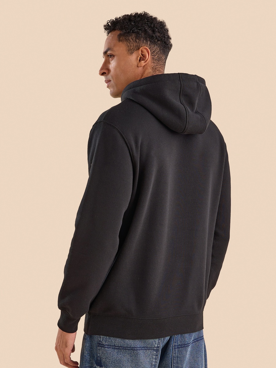 Plain Hooded Sweatshirt