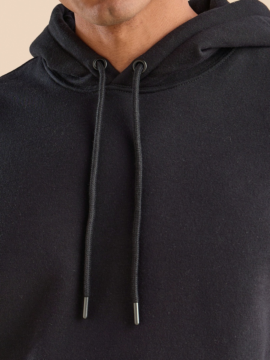 Plain Hooded Sweatshirt