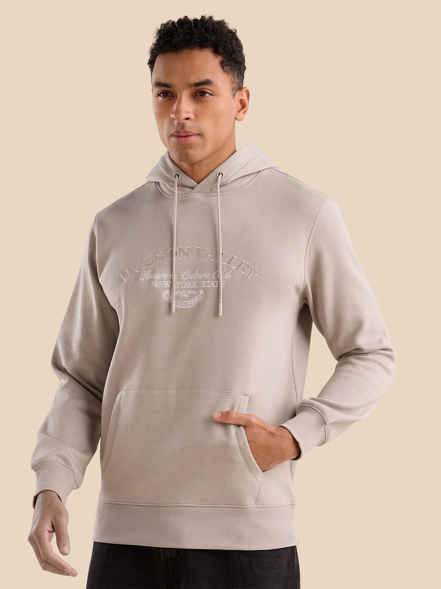 Printed Hooded Sweatshirt
