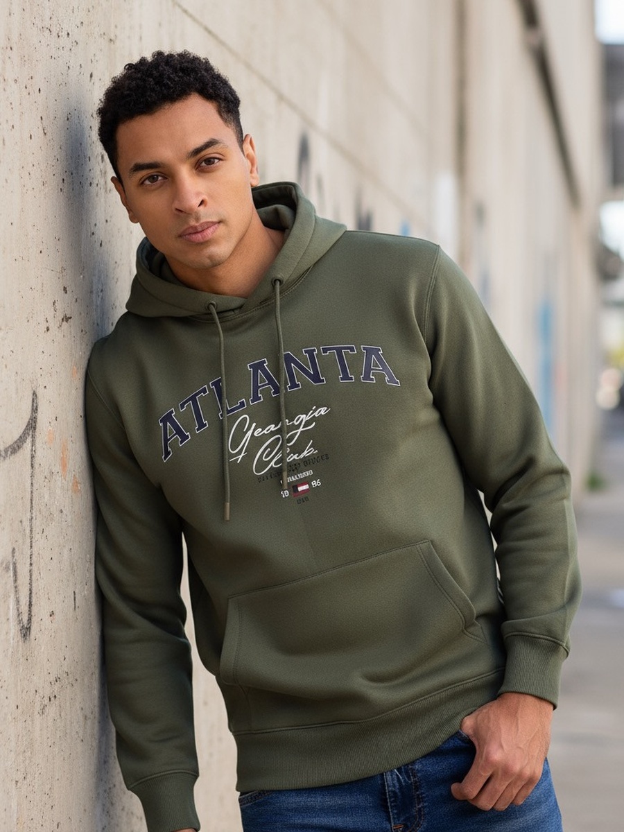 Printed Hooded Sweatshirt