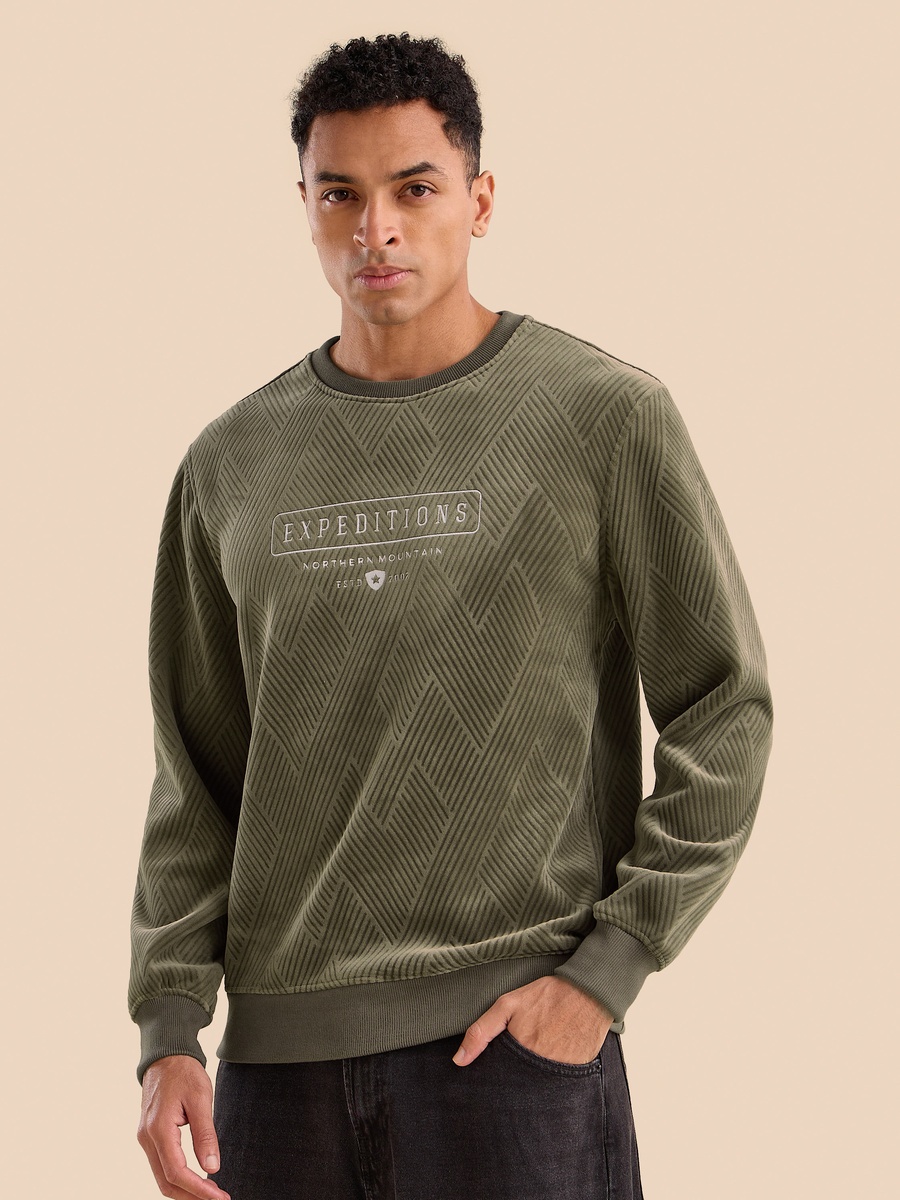 Quilted Cosy Sweatshirt