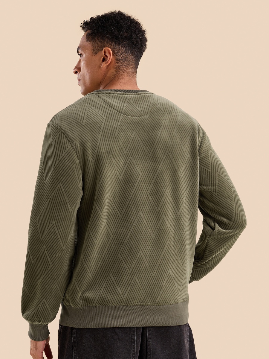 Quilted Cosy Sweatshirt