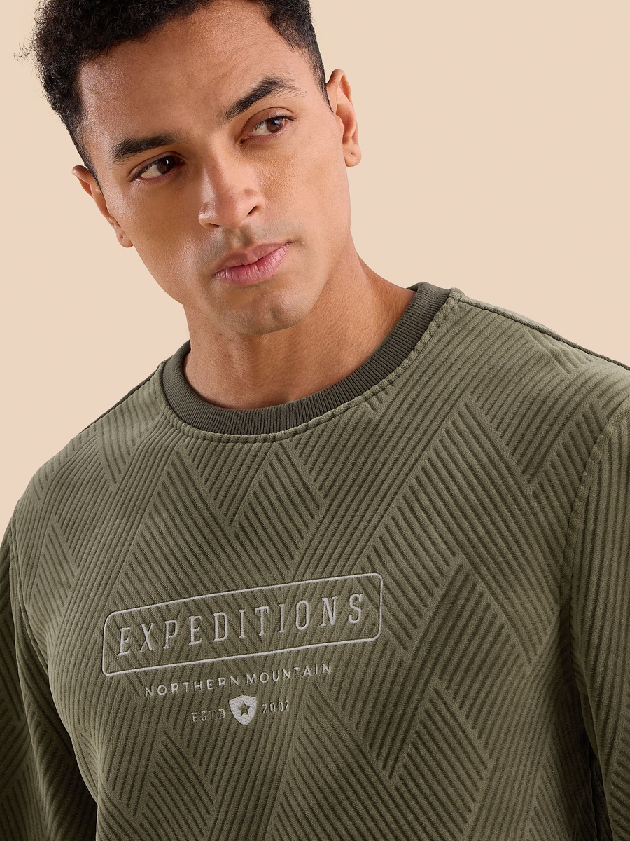 Quilted Cosy Sweatshirt