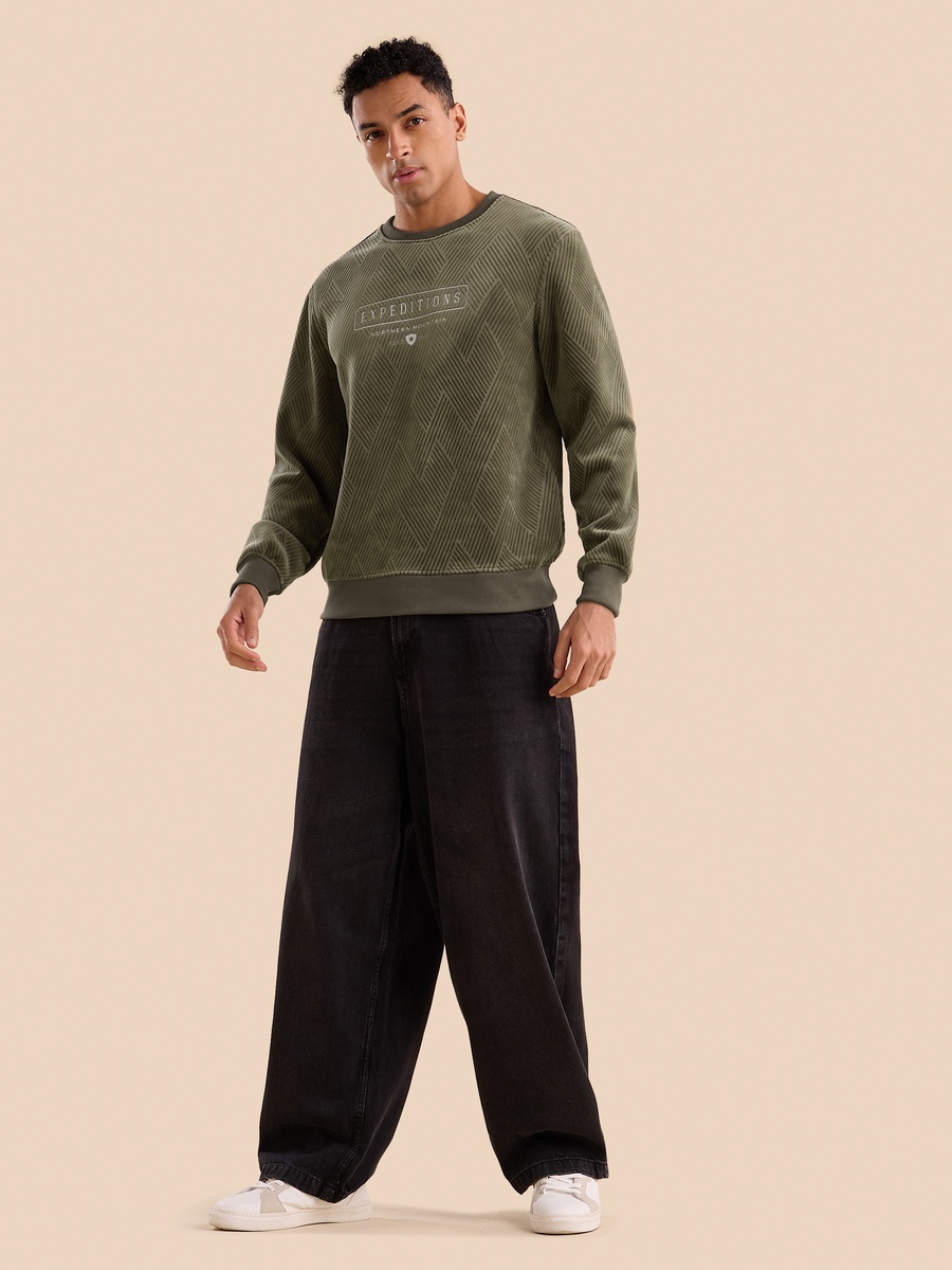 Quilted Cosy Sweatshirt