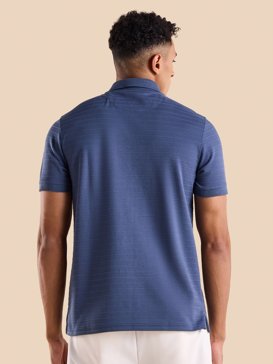 Textured Polo T-Shirt