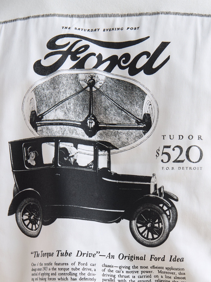 Ford Print Oversized Sweatshirt