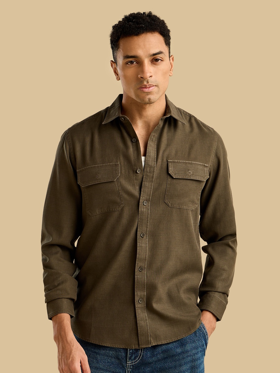 Utility Shirt with Chest Pockets