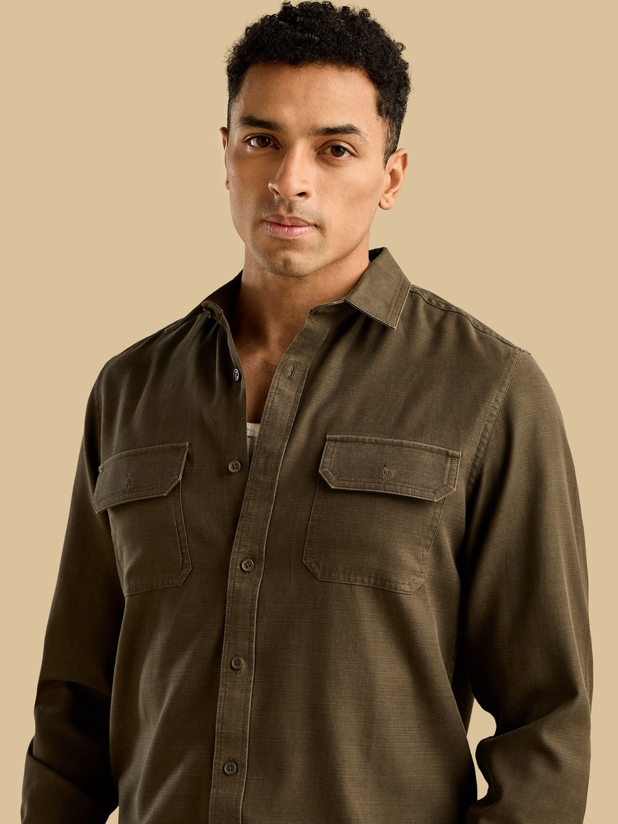 Utility Shirt with Chest Pockets