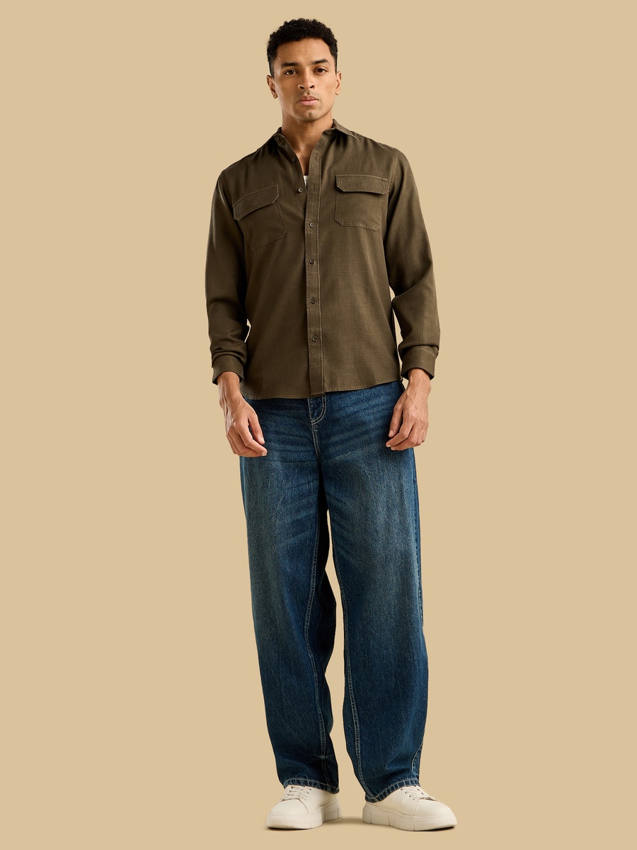 Utility Shirt with Chest Pockets