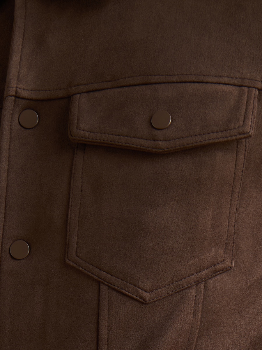 Suede Trucker Jacket