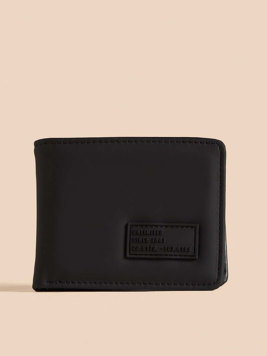 Textured Bi-Fold Wallet
