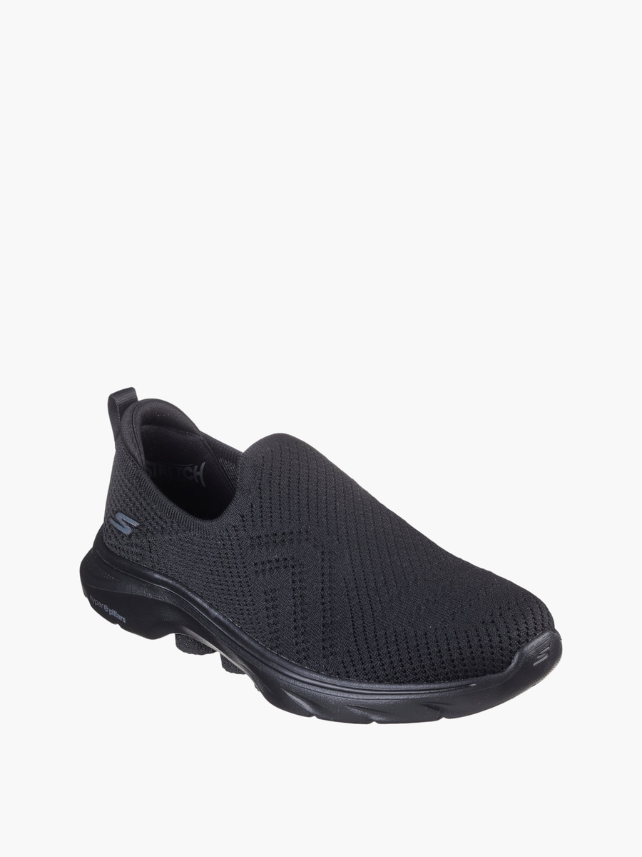 Women GO WALK 7 Slip-On Sports Shoes - 125204-BBK