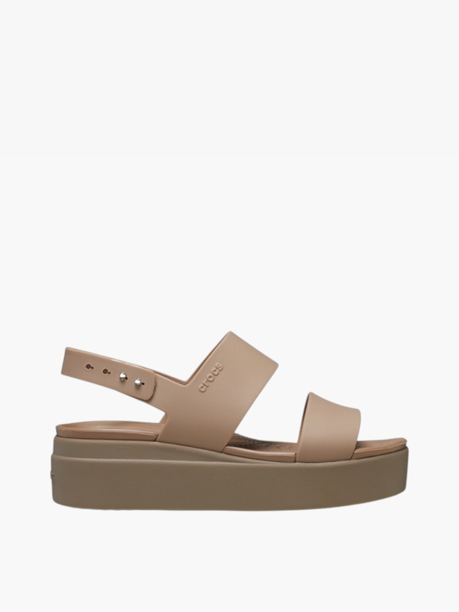 Women Strappy Flatform Sandals with Backstrap