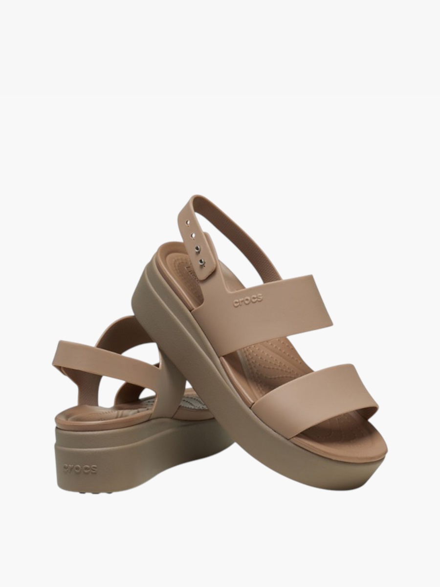 Women Strappy Flatform Sandals with Backstrap