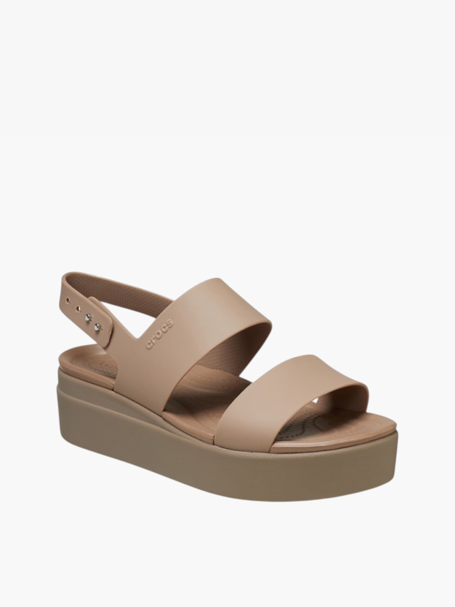 Women Strappy Flatform Sandals with Backstrap