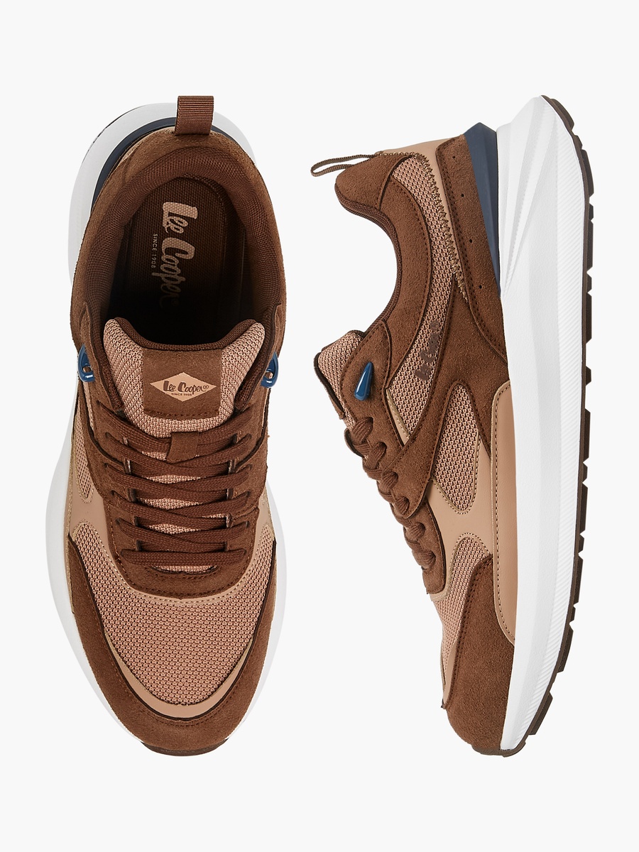Men Colourblock Lace-Up Shoes