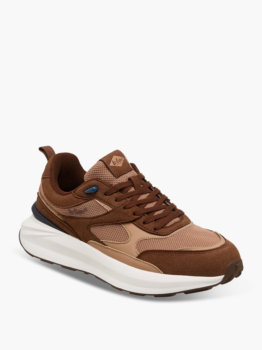 Men Colourblock Lace-Up Shoes