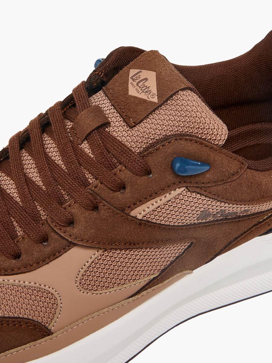 Men Colourblock Lace-Up Shoes