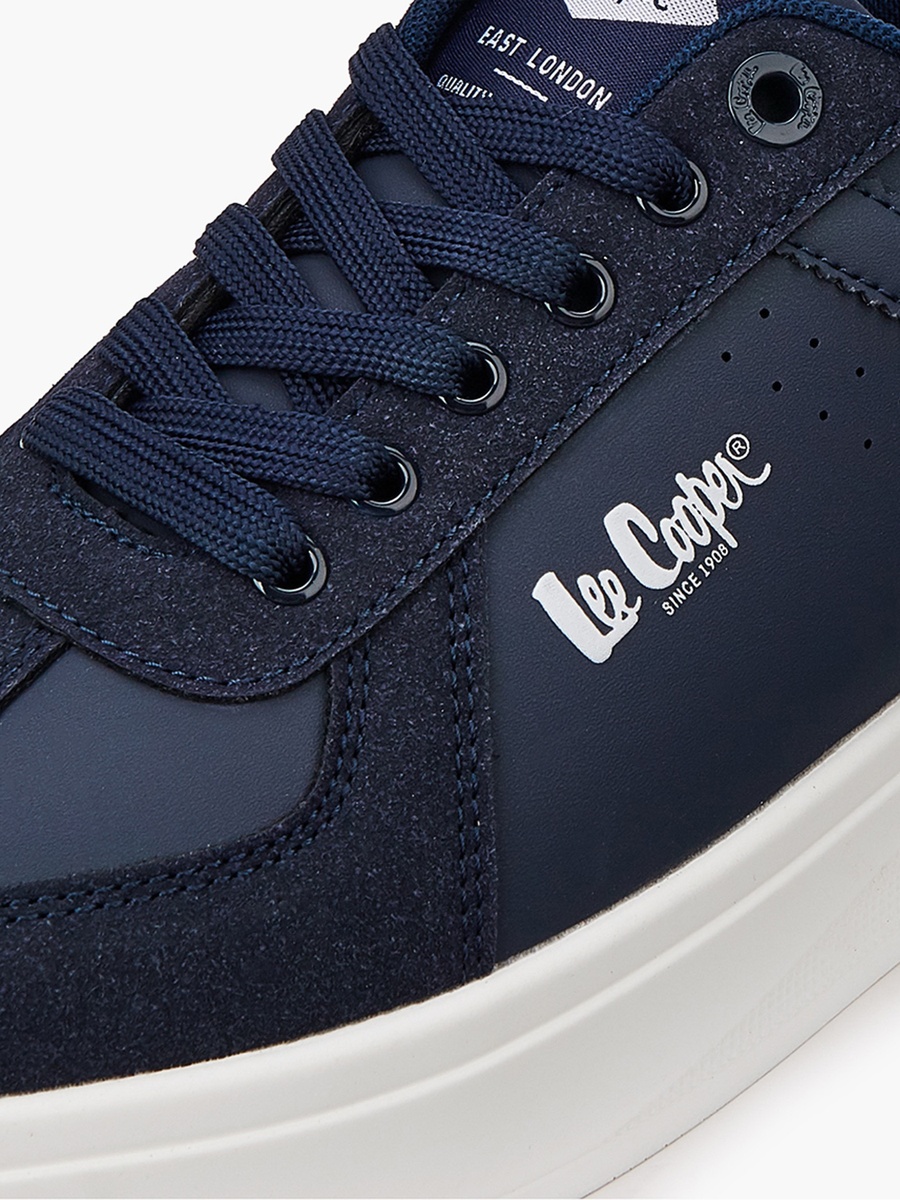 Men Panelled Lace-Up Sneakers