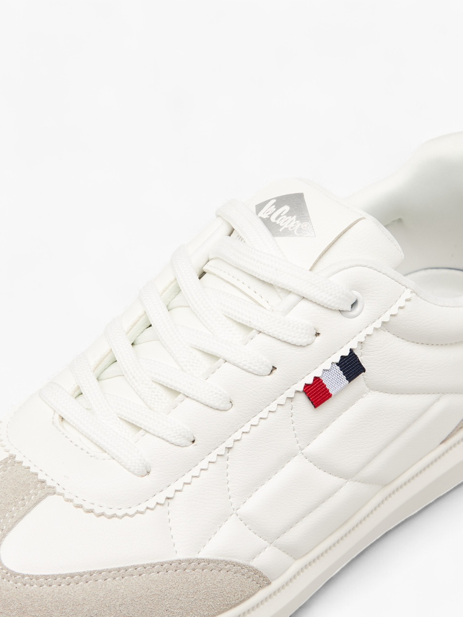 Men Solid Lace-Up Sneakers