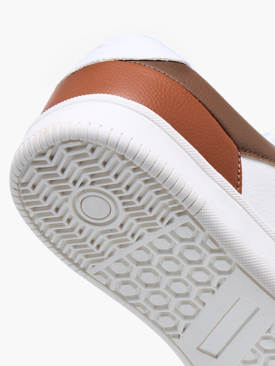 Men Panelled Lace-Up Sneakers