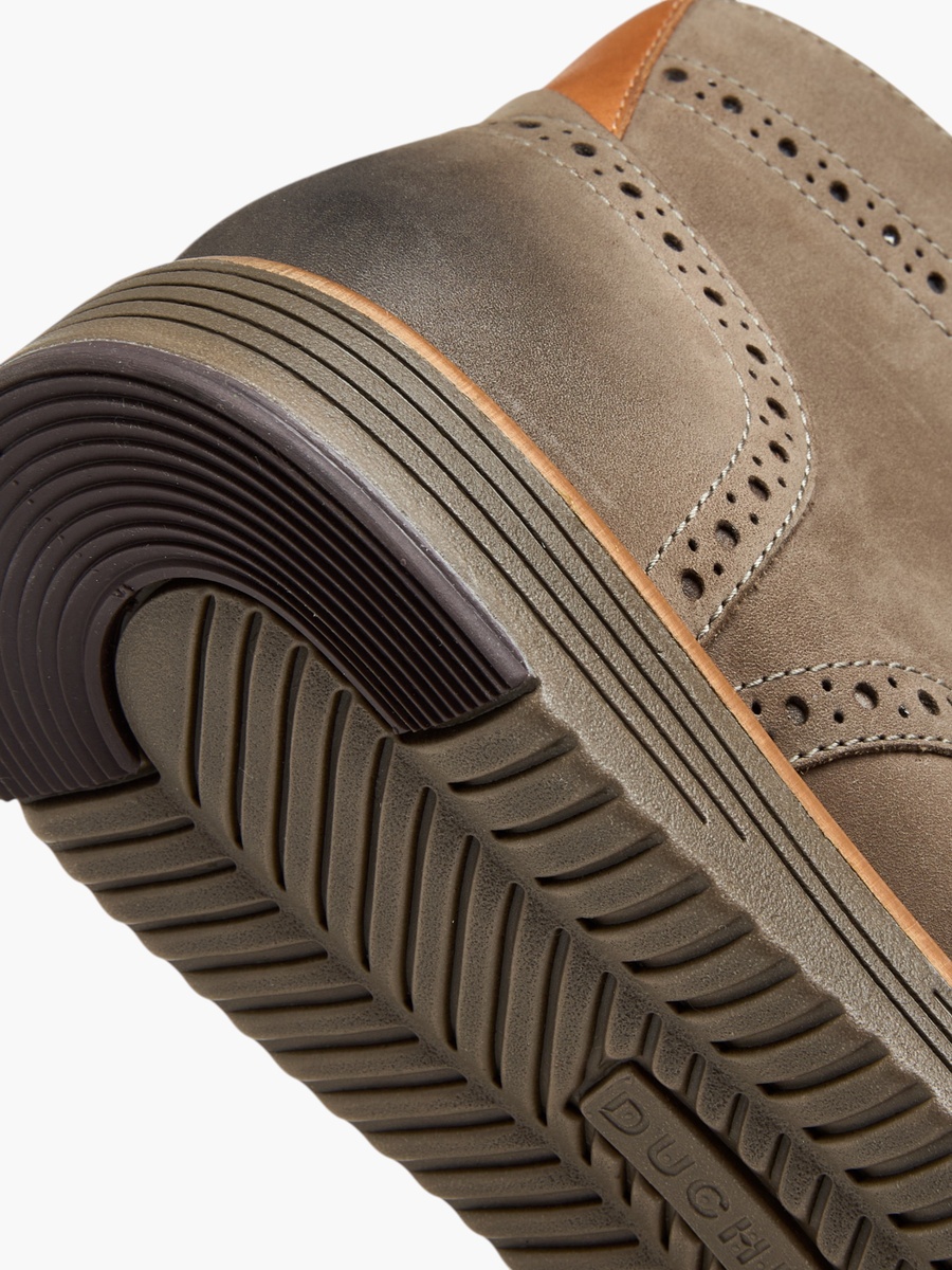 Men Solid Lace-Up Boots with Pull Tabs