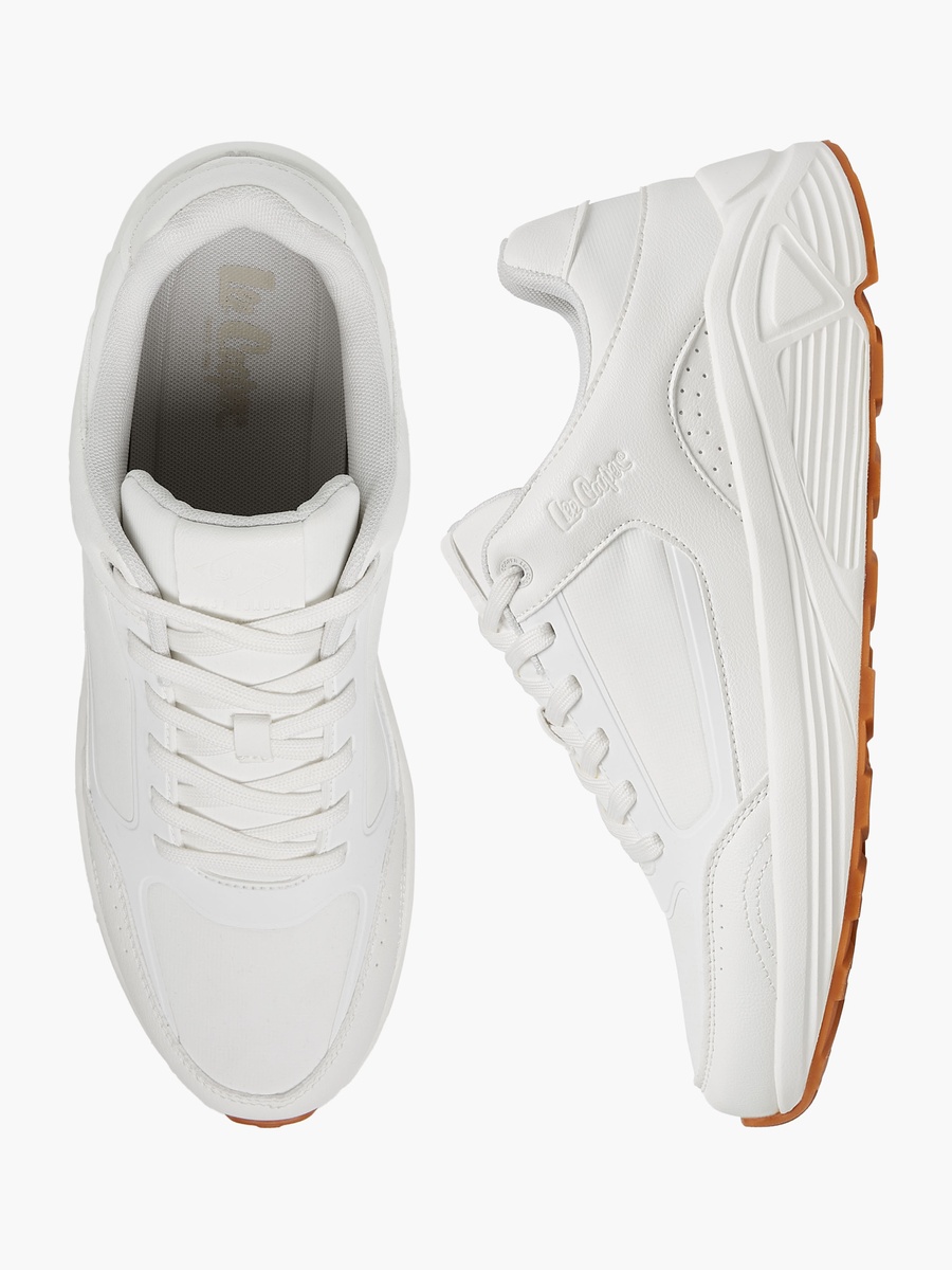Men Panelled Lace-Up Sneakers