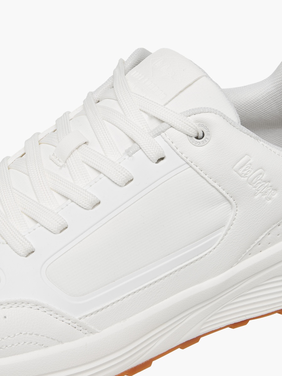 Men Panelled Lace-Up Sneakers