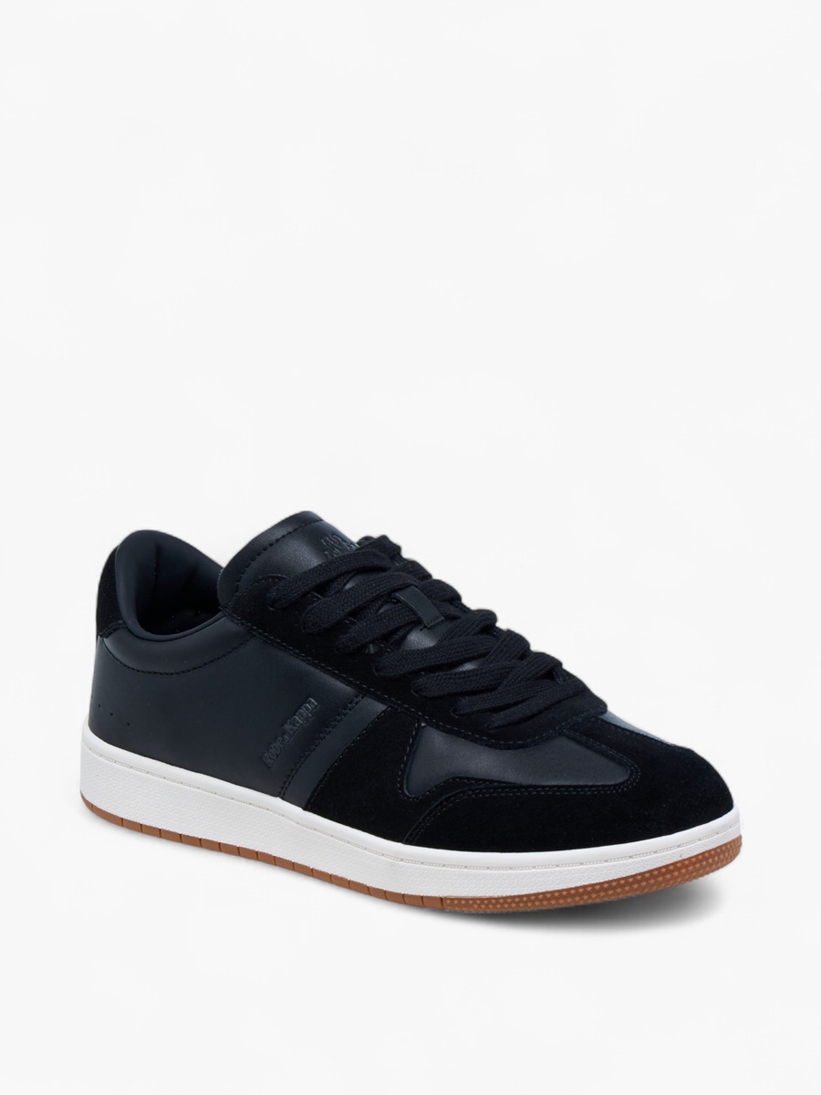 Men Panelled Lace-Up Sneakers