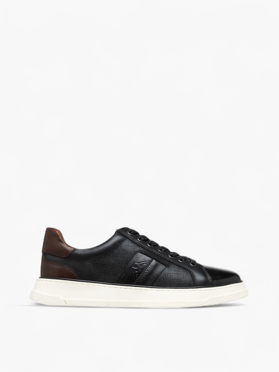 Men Panelled Lace-Up Sneakers