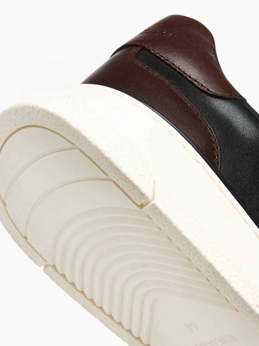 Men Panelled Lace-Up Sneakers