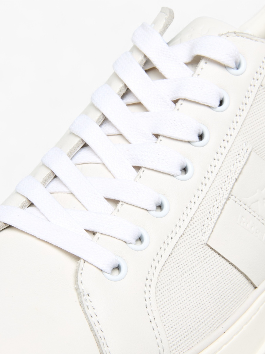 Men Panelled Lace-Up Sneakers