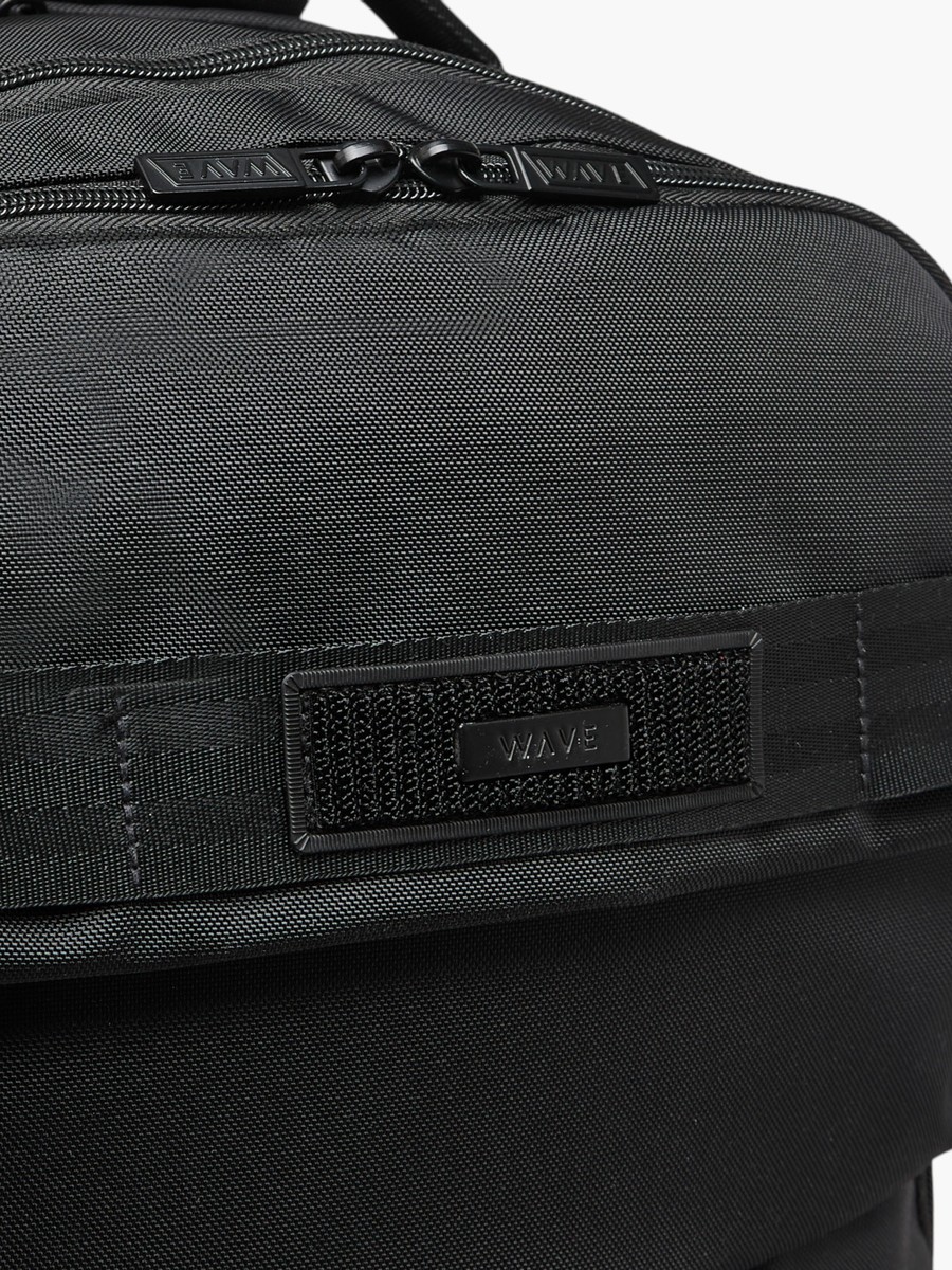 Solid Backpack with Adjustable Straps and Zip Closure