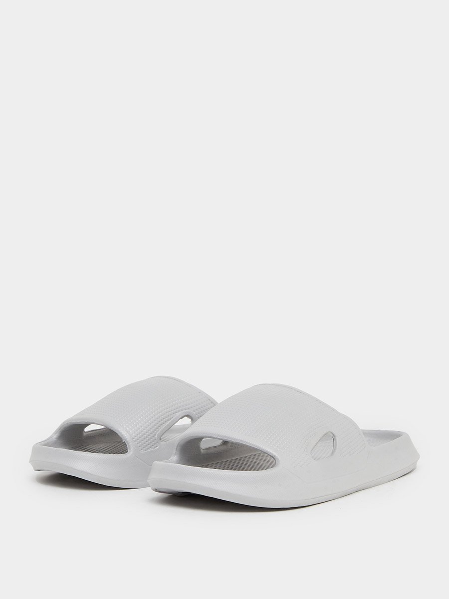 texture sole slip-on slides