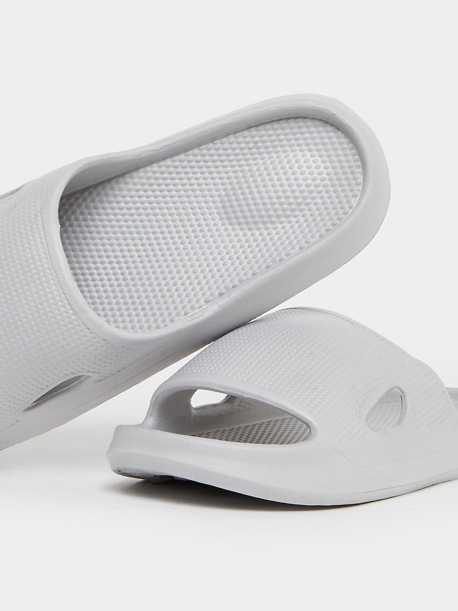 texture sole slip-on slides