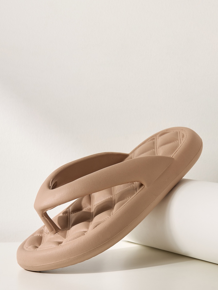 Quilted Thong Slippers