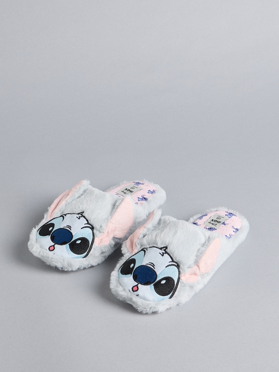 Stitch Print Bedroom Slippers