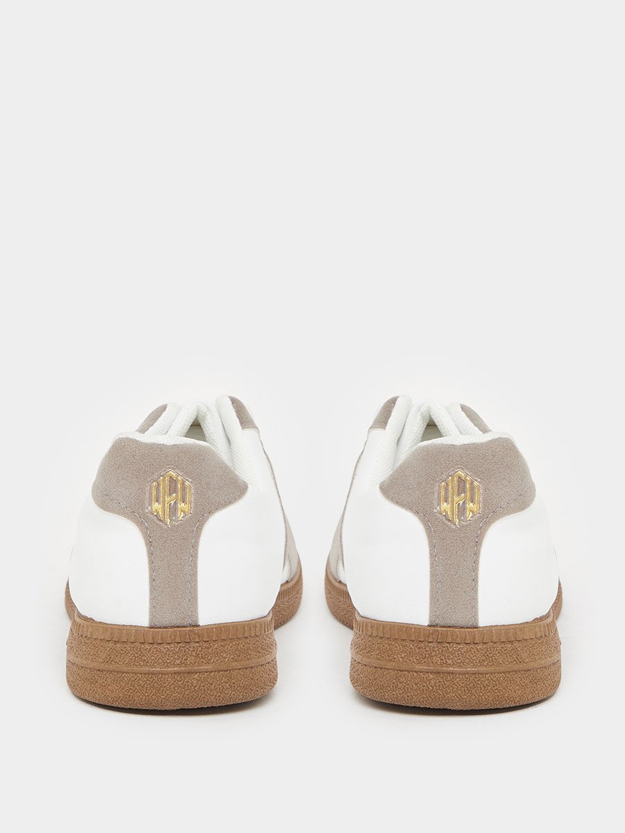 Men Beige Suede Sneakers