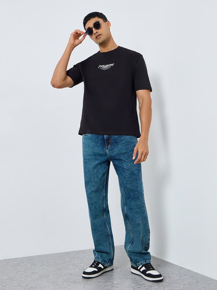 Men Graphic Print Short Sleeve T-Shirt