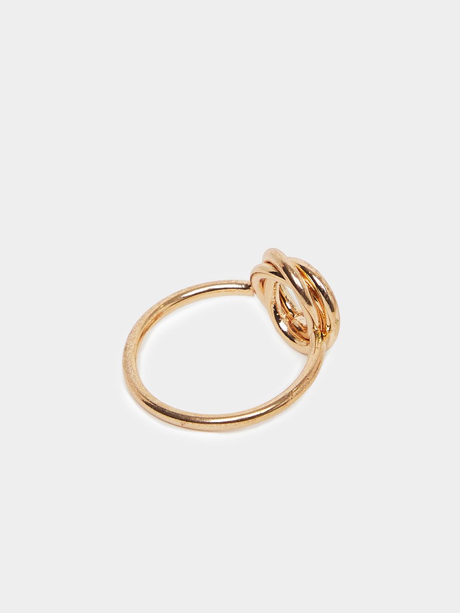 Golden Love Knot Ring