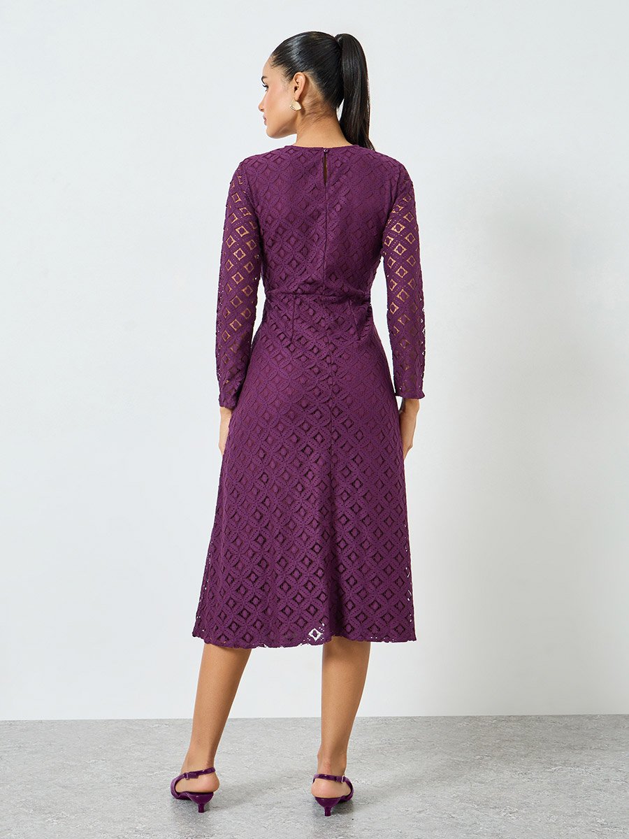 lace wedding dress with buttons Olive