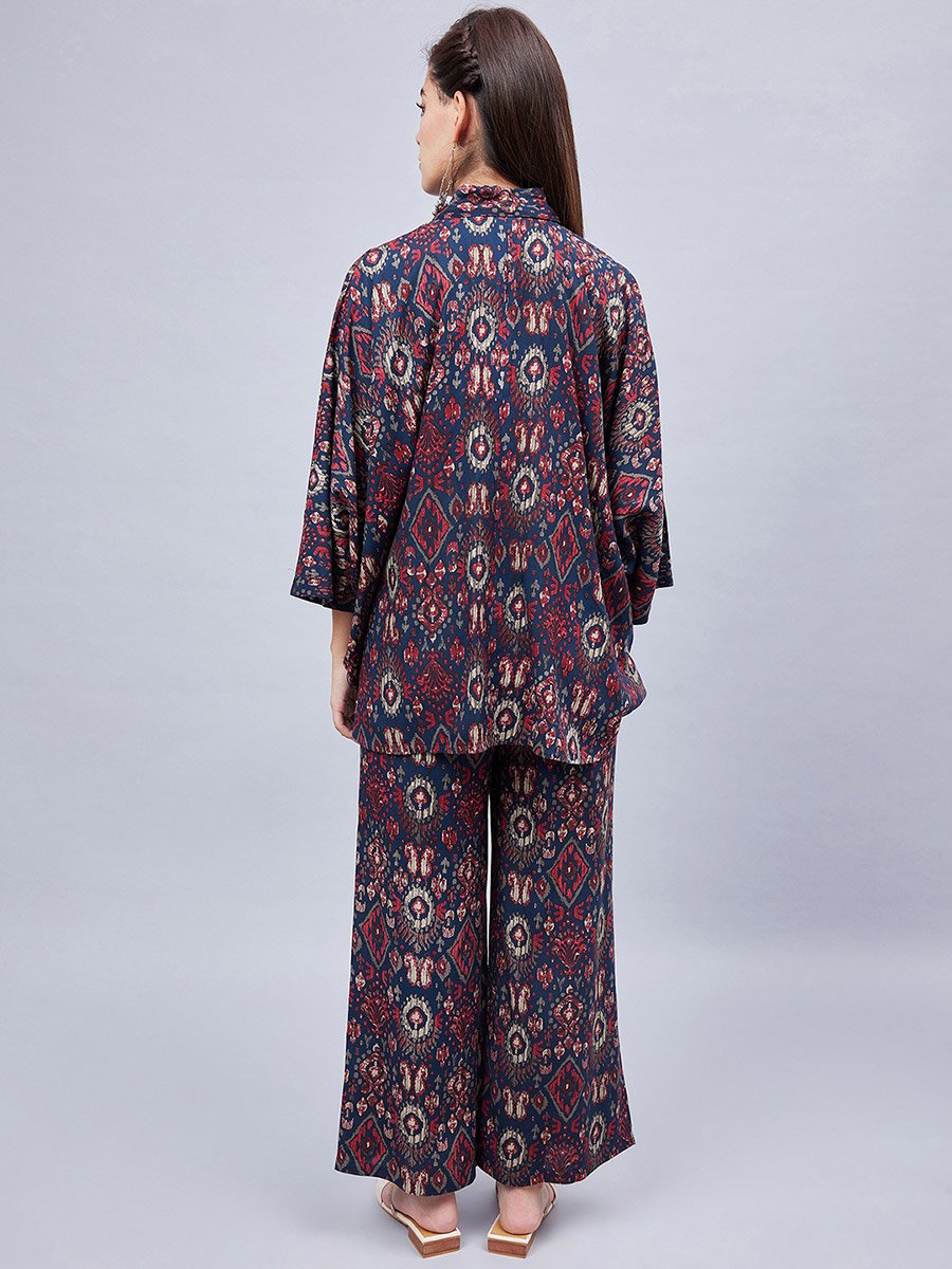 Women All Over Print Shirt and Pants Co-Ords